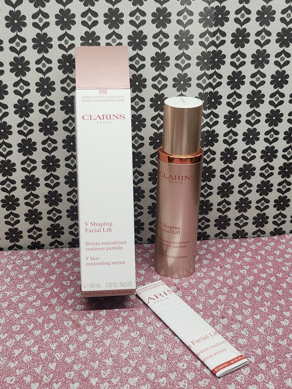 Clarins Shaping Facial Lift Total V Contouring Serum (50ml / 1.6oz) New w/ Box